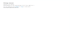 Desktop Screenshot of philippwiesner.com